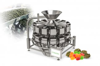 Cannabis weigh filling machine