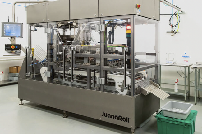 JuanaRoll Pre-roll machine at Sundial Growers