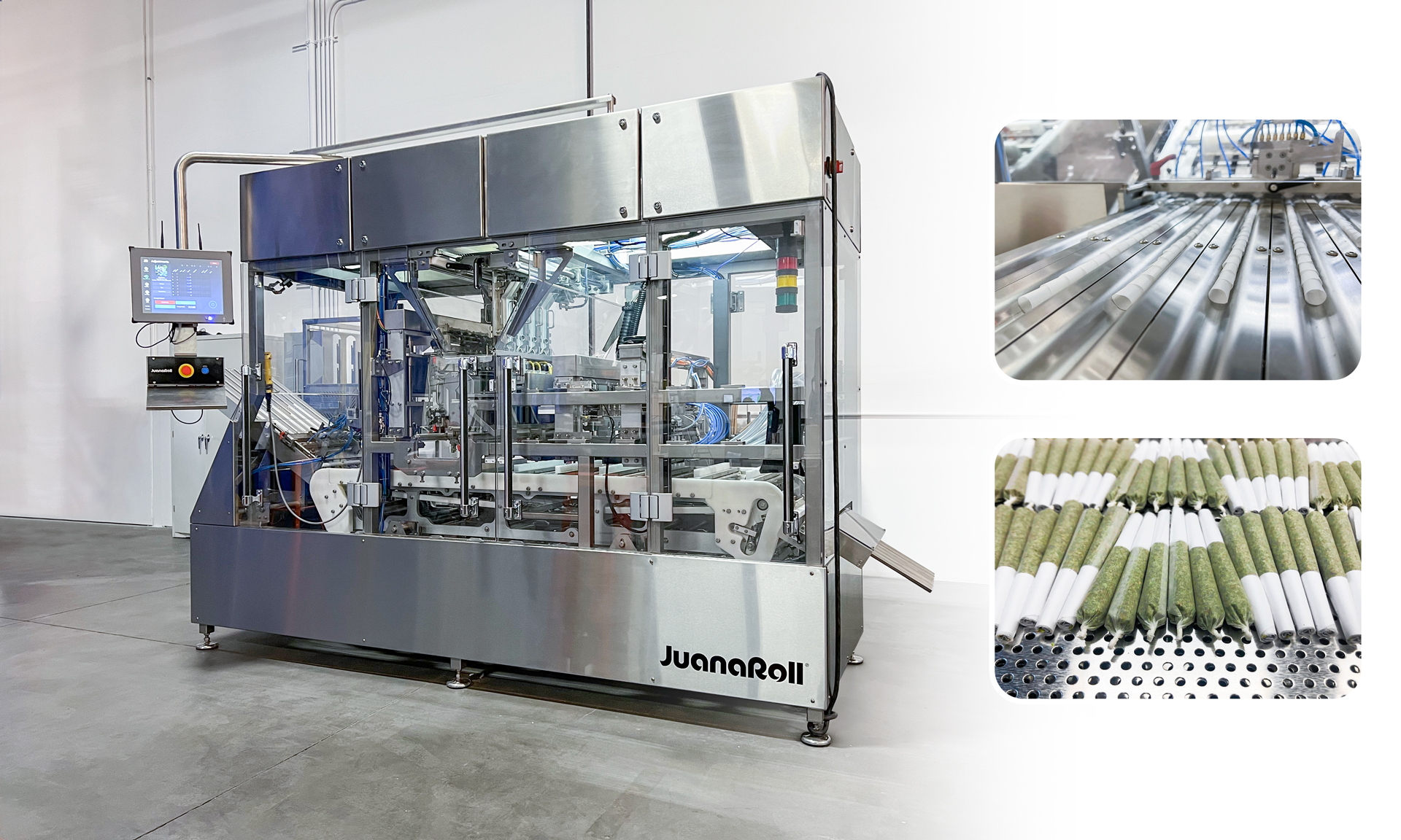 pre-roll packaging machine