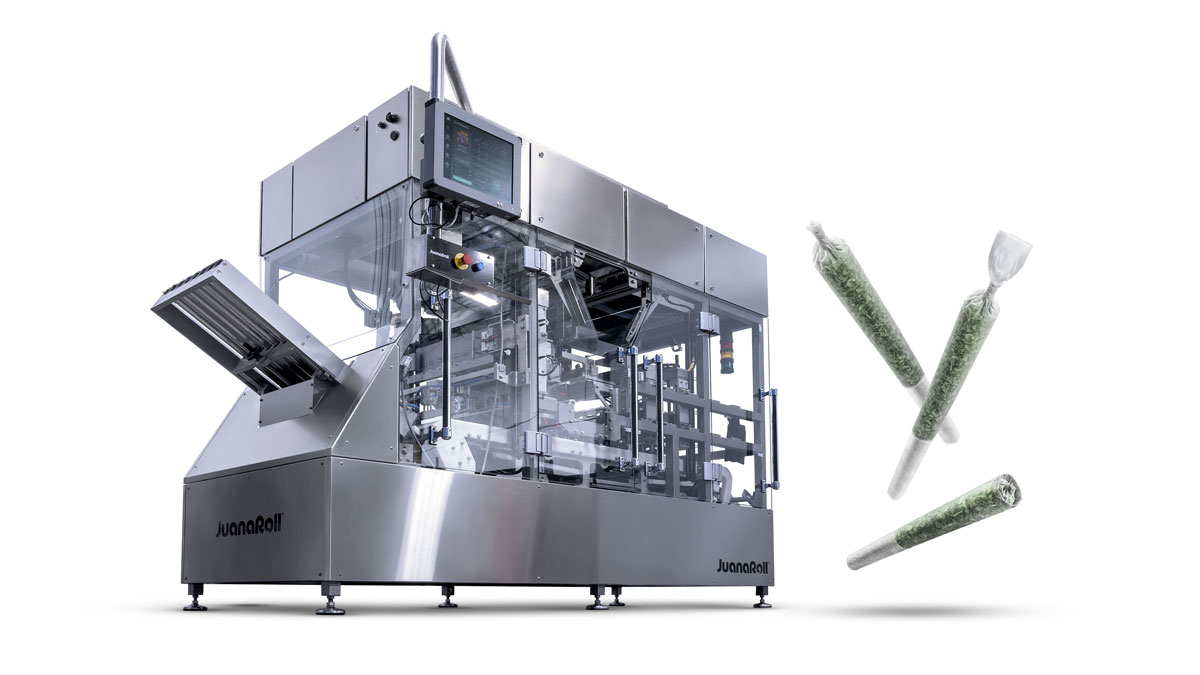 pre-roll packaging machine