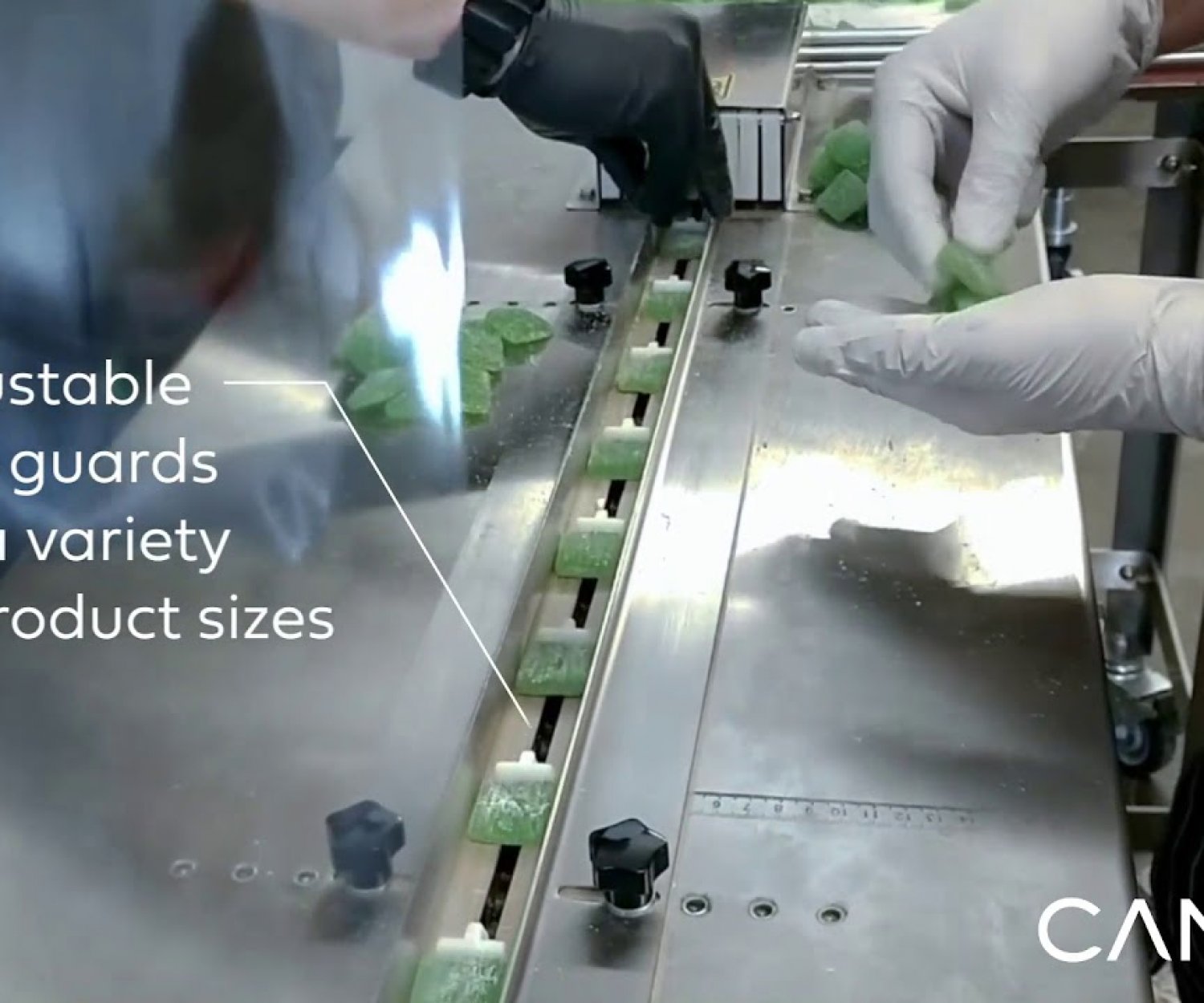 Canapa Gummy Edibles Flow Wrapping Machine - Sleek 40