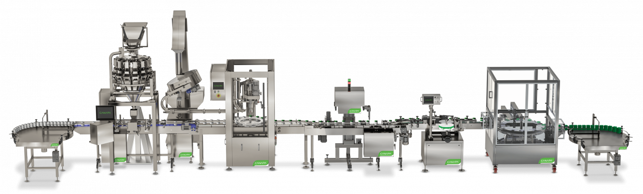 Container-weigh-filling-capping-labeling