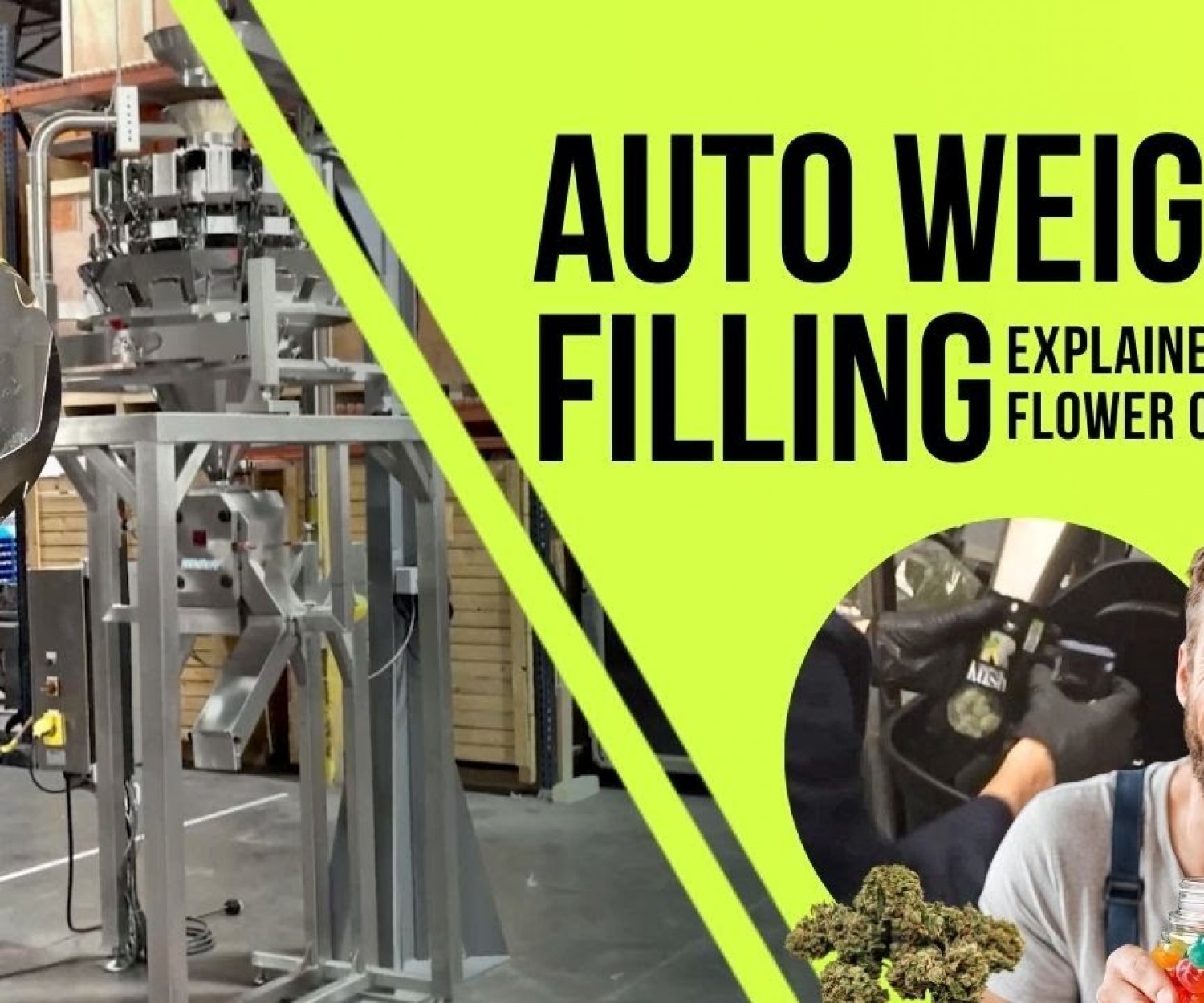 Must See – Auto Weigh Filling Cannabis or Gummies