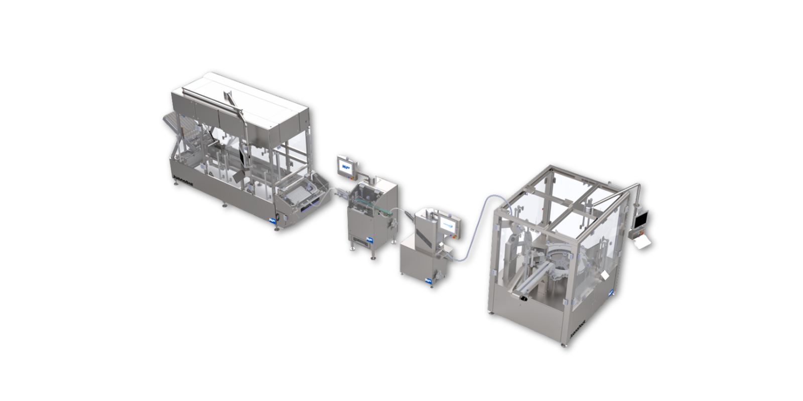Turnkey JuanaPack Pre-Roll Tube/Tray Loading System
