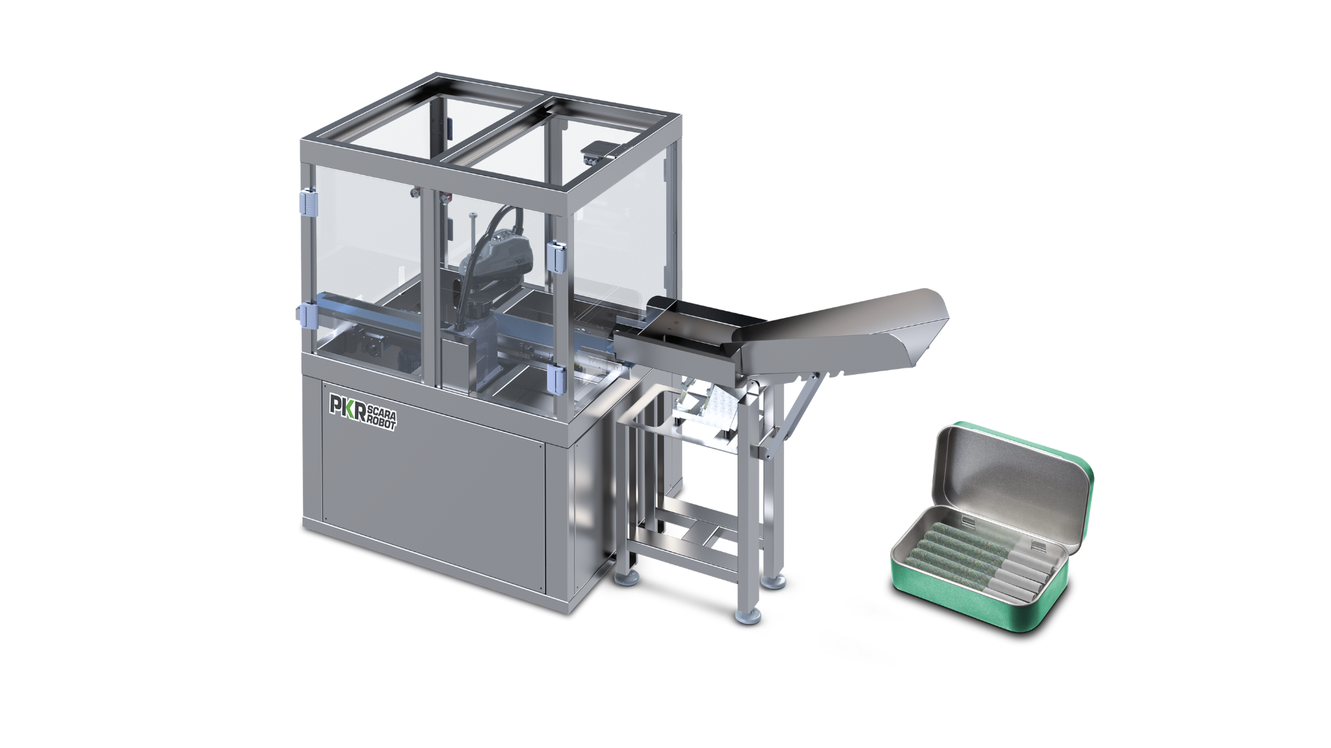 JuanaPack Robotic with Bulk Infeed