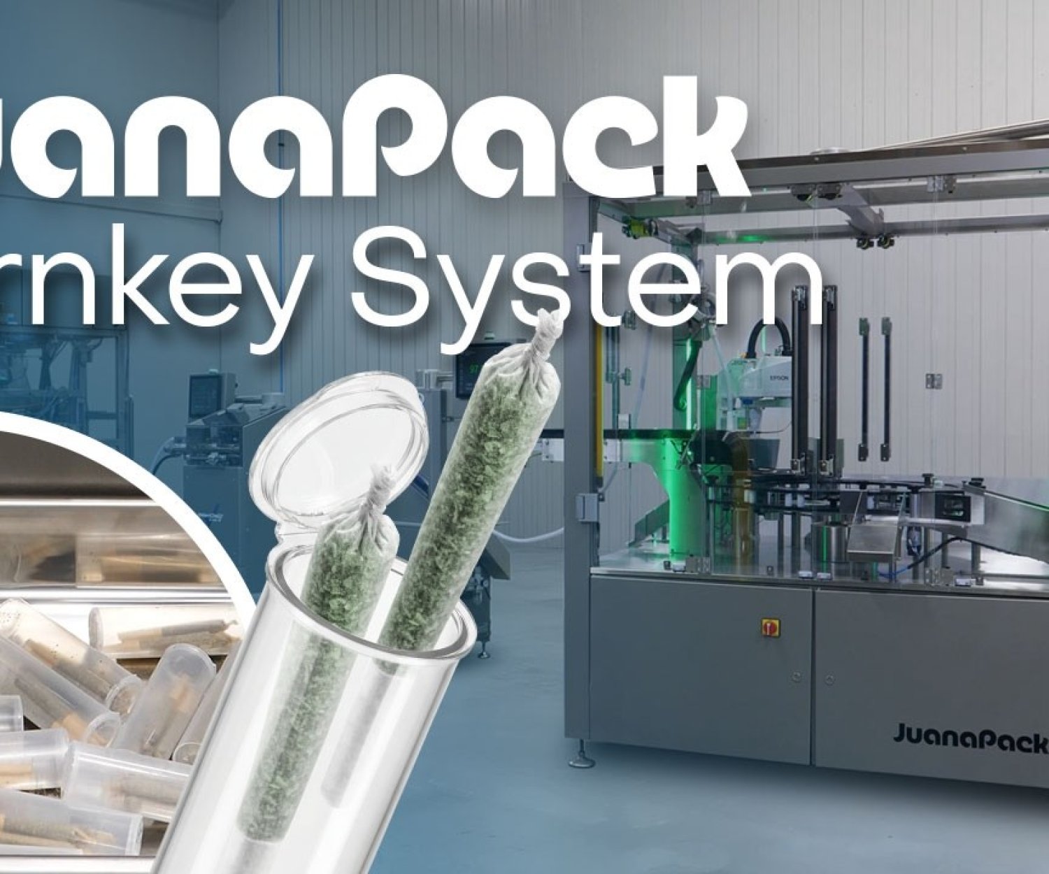 JuanaPack Pre-Roll Complete Tube Loading System with JuanaRoll, WeightCheQ 0-250, Vision360